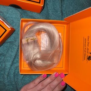 Human Hair Tape in Extensions